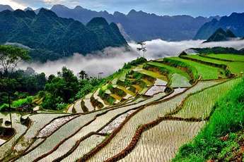 Kho Muong village, a peaceful natural setting in Pu Luong