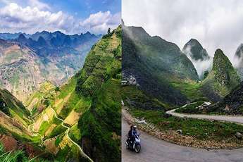 Ma Pi Leng Pass, the biggest challenge on the Dong Van plateau