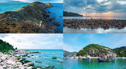 Beautiful and inhabitant islands in Vietnam