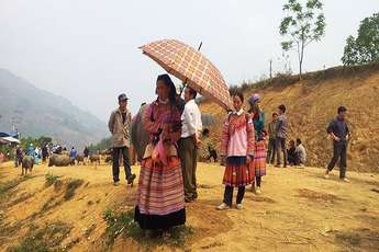 Coc Ly market to visit in Bac Ha