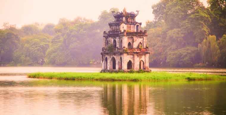 Ho Hoan Kiem, the Sword lake