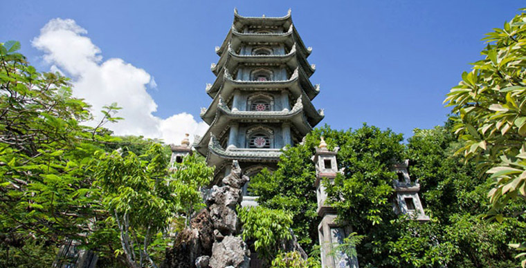 Ngu Hanh Son or marble mountains, Spiritual tourism destination in Da NangÂ 