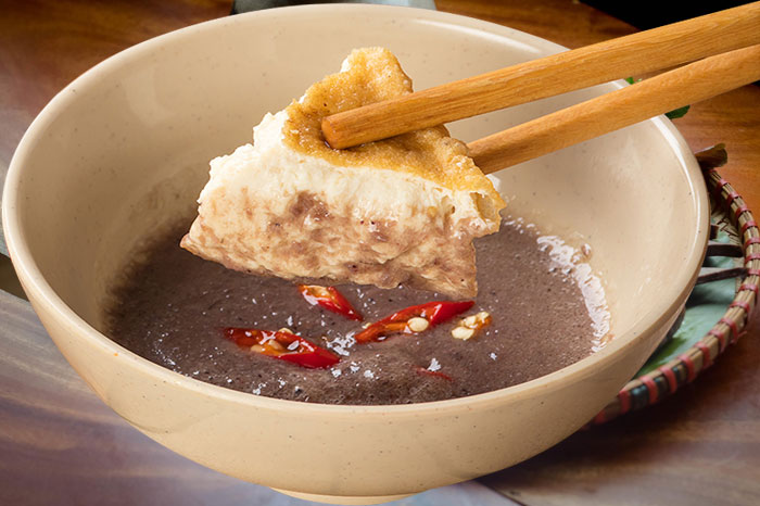 Mam tom - shrimp paste in 4 popular Vietnam dishes