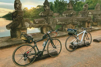 ¿Dónde andar en bicicleta en Camboya? 6 lugares imperdibles