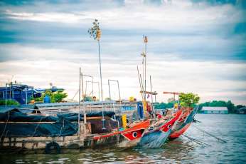 Mercado Flotante de Long Xuyên