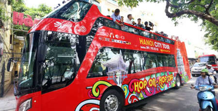 Visita de Hanoi a bordo de un Bus Hop on Hop off