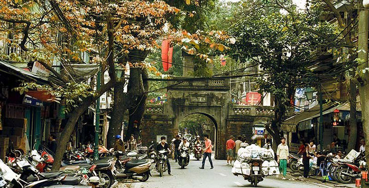 El barrio de los 36 gremios de Hanoi