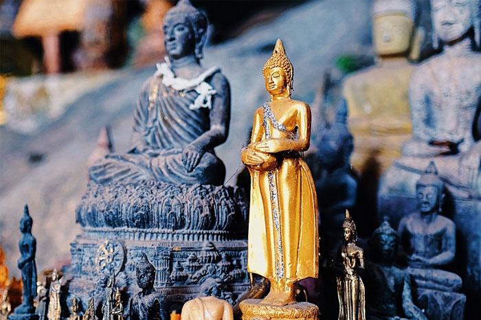 Las cuevas de Pak Ou | El santuario de mil estatuas de Buda