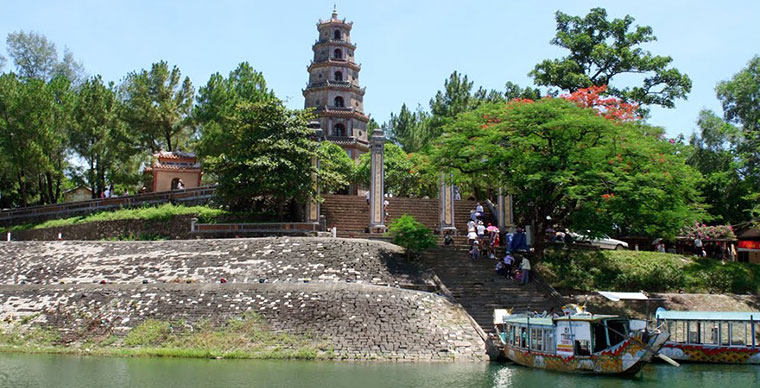 La pagoda de la Dama Celestial | Símbolo legendario de Hue