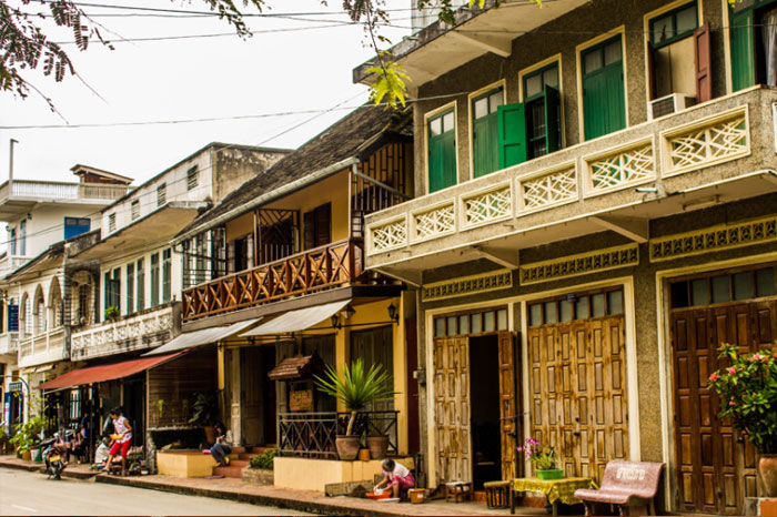 El patrimonio arquitectónico de Luang Prabang