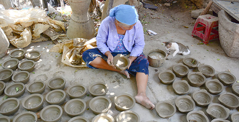 Pueblo de cerámica de Bat Trang