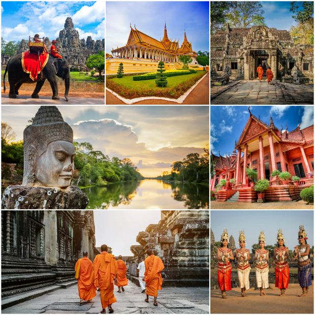 Principales actividades turisticas en Camboya