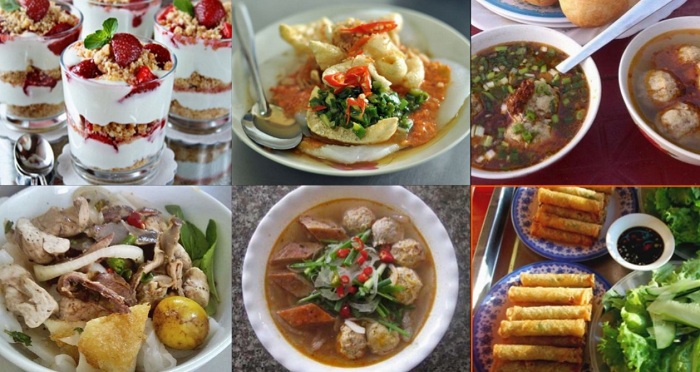 Especialidades culinarias en Saigon Ho Chi MInh Vietnam