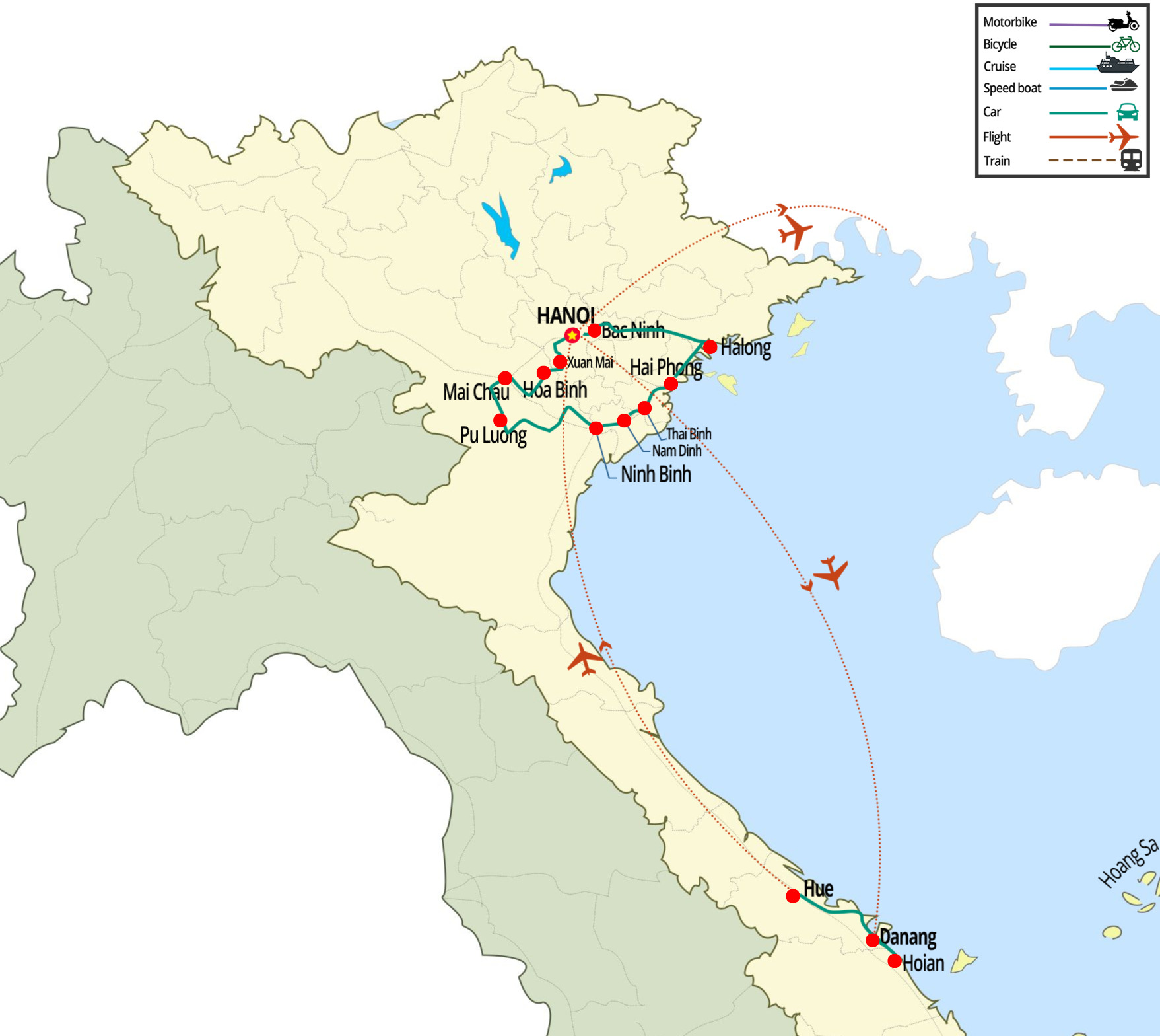 Tour de 15 días en Vietnam: ¿Qué hacer? ¿Qué ideas de itinerario saber?