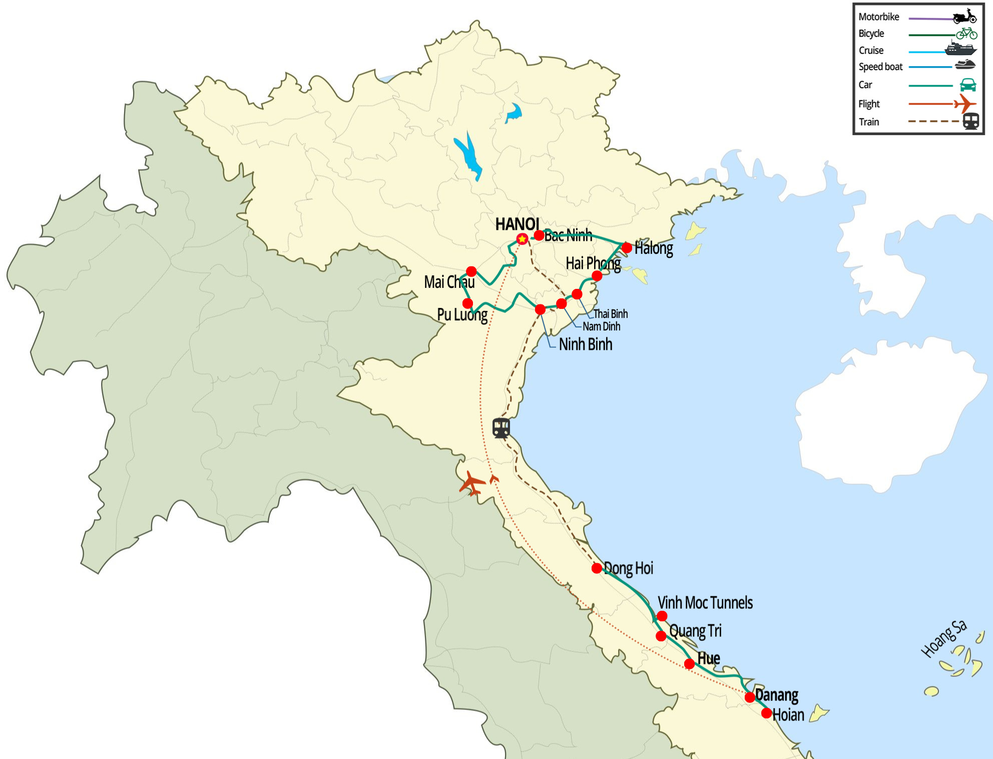 Tour de 15 días en Vietnam: ¿Qué hacer? ¿Qué ideas de itinerario saber?