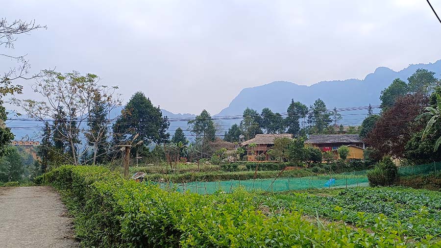 Vida pacífica en el pueblo de Nam Dam - Ha Giang. Foto de : TITC