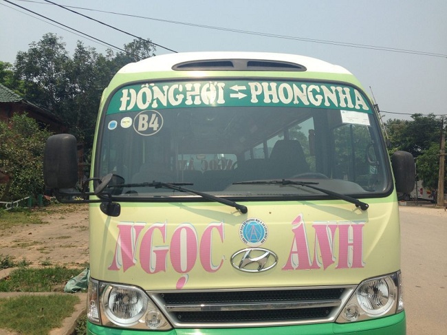 Bus local entre Dong Hoi y Phong Nha