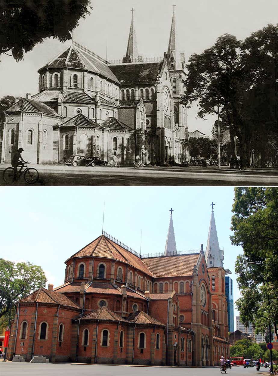 La catedral Notre Dame de Saigon