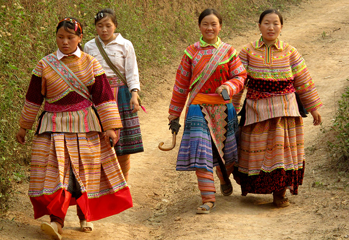 Etnia hmong en Ha Giang Vietnam