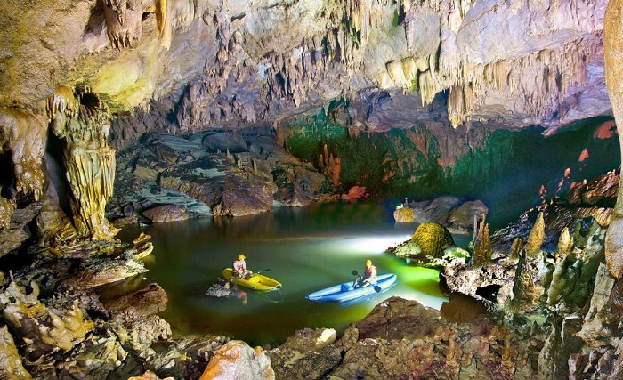 Los 5 destinos más bellos para hacer kayak en Vietnam