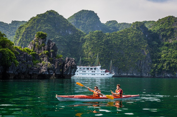 Los 5 destinos más bellos para hacer kayak en Vietnam