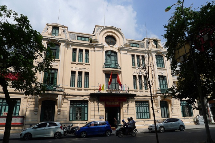 Sede del diario El nuevo Hanoi