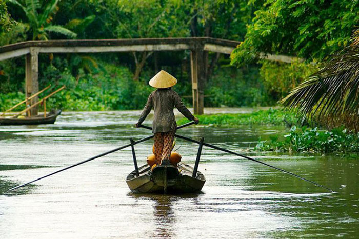 Delta del Mekong en Vietnam