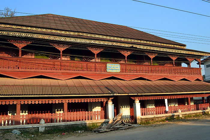 Museo en Muang Sing en Laos