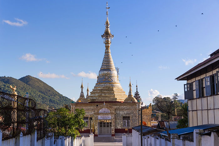 Pagoda Aung Chang Tha en Kalaw Myanmar