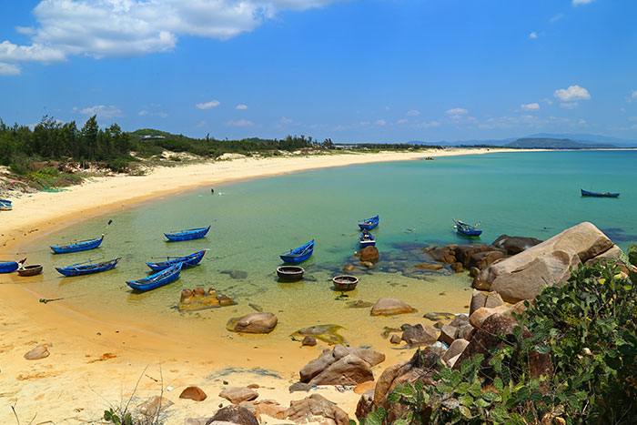 Playa de Quy Nhon Vietnam