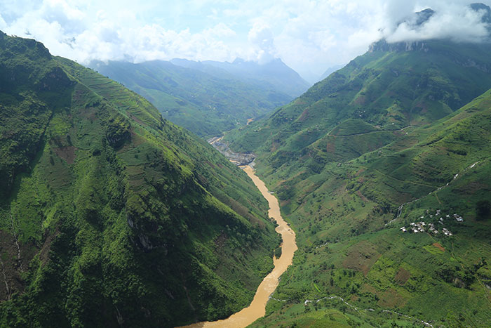 Paso Ma Pi leng en Ha Giang Vietnam