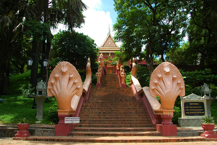 Wat Phnom en Nom Pen