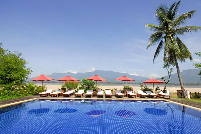 Resort La Folie Lodge en el sur de Laos