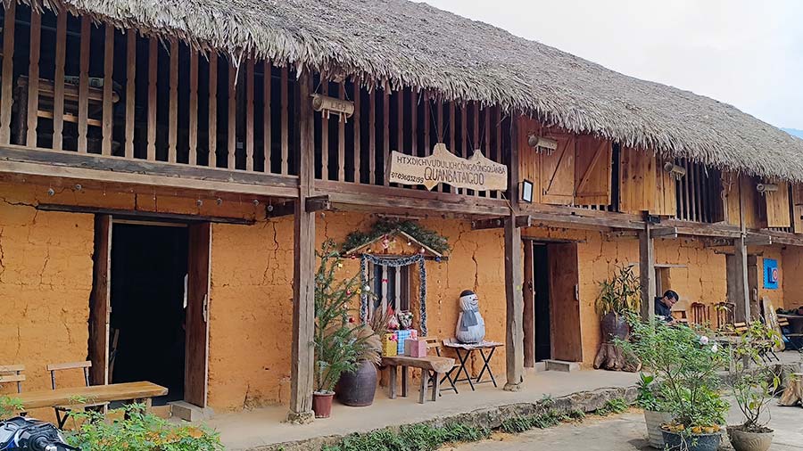 Casas tradicionales en Nam Dam, Hà Giang. Foto de : TITC