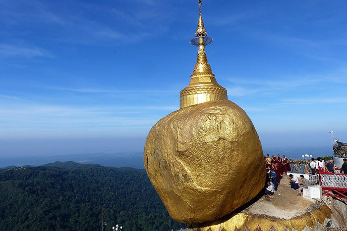 Roca de Oro en Myanmar