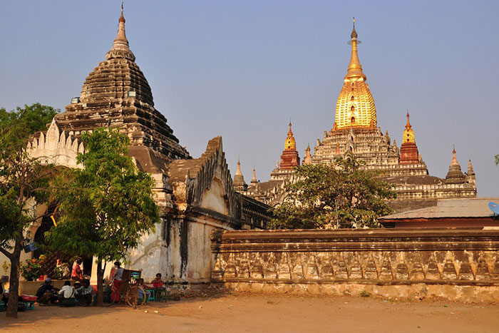 Templo de Ananda en Myanmar