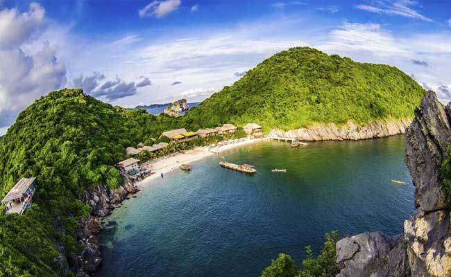 Isla de Cat Ba en Vietnam
