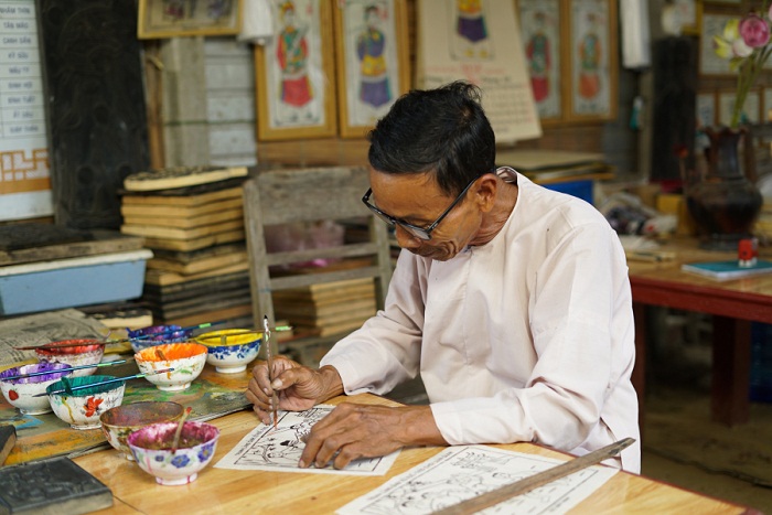 Pueblos artesanales tradicionales en Hue