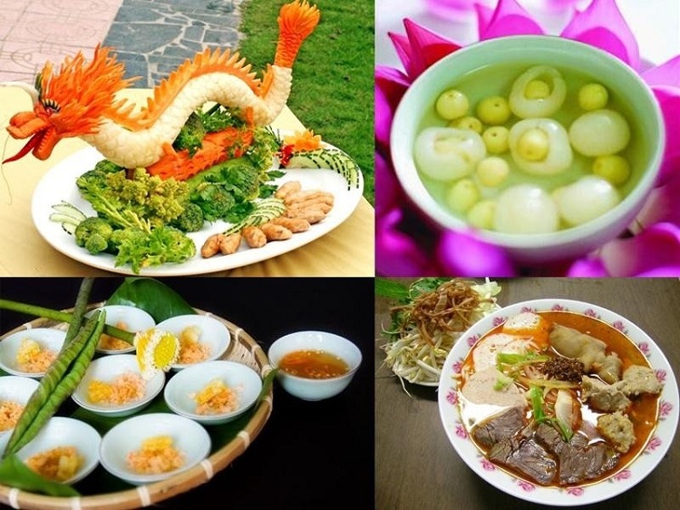 Especialidades culinarias de Hue Vietnam
