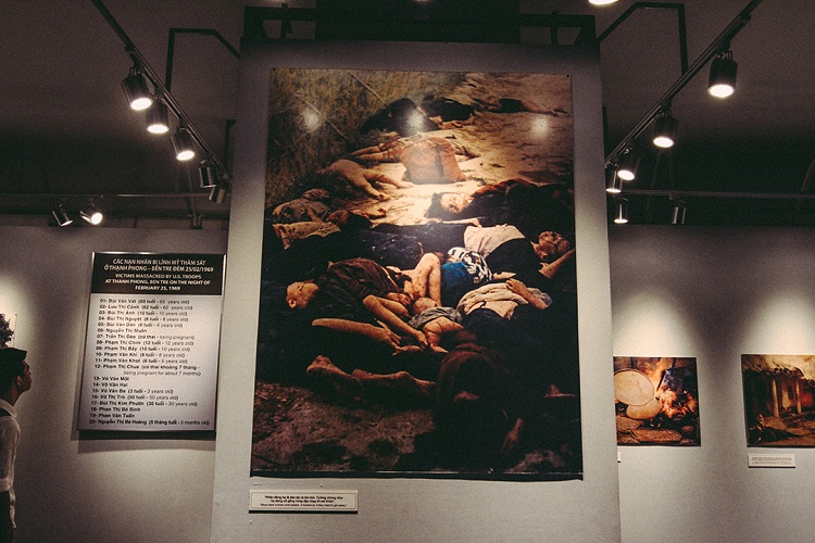 Museo restos de guerra Saigon Vietnam