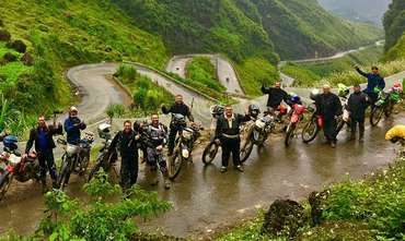Recorrido en moto en Vietnam