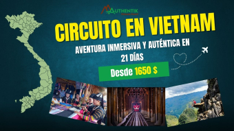 Circuito a medida y privado de 21 días en Vietnam